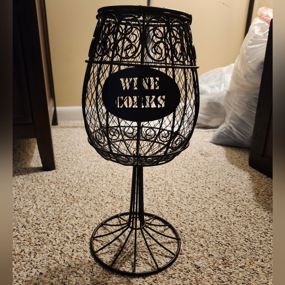 Metal Wine Cork Holder